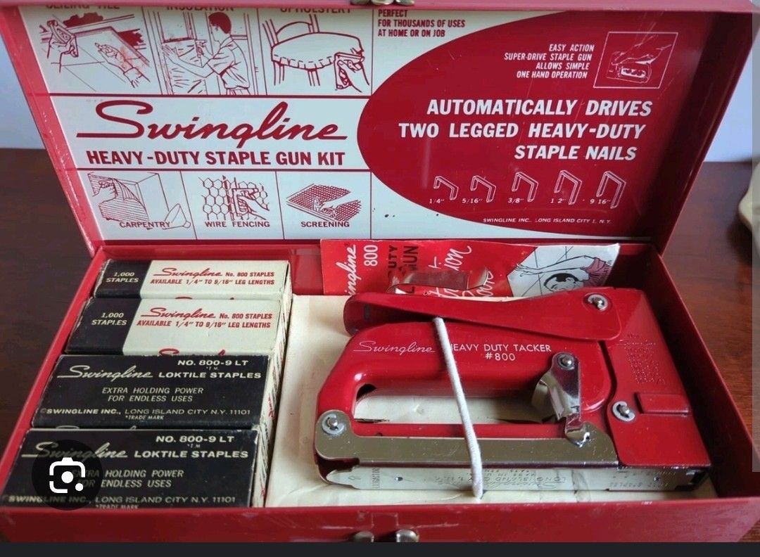 Swingline Vintage Stapler In Metal Box With Staple $15