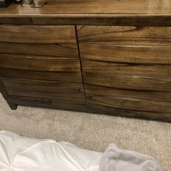Dresser And Matching Nightstand - $250