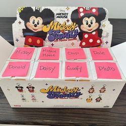 Popmart Mickey and Family Keychain