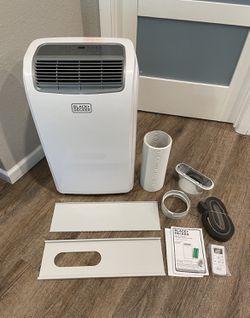 BLACK+DECKER BPACT08WT Portable Air Conditioner with Remote Control White -  Tools, Facebook Marketplace