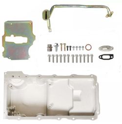 LS Engine LOW PROFILE Oil Pan Retro For LS1 LS2 LS3 LSX 6.2 6.0 5.3 4.8 G-Body