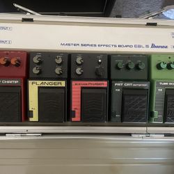 Vintage Ibanez Pedal Collection