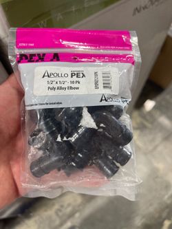 Apollo 1/2 in. PEX-A Expansion Elbow 90 Degree 10-Pack - New