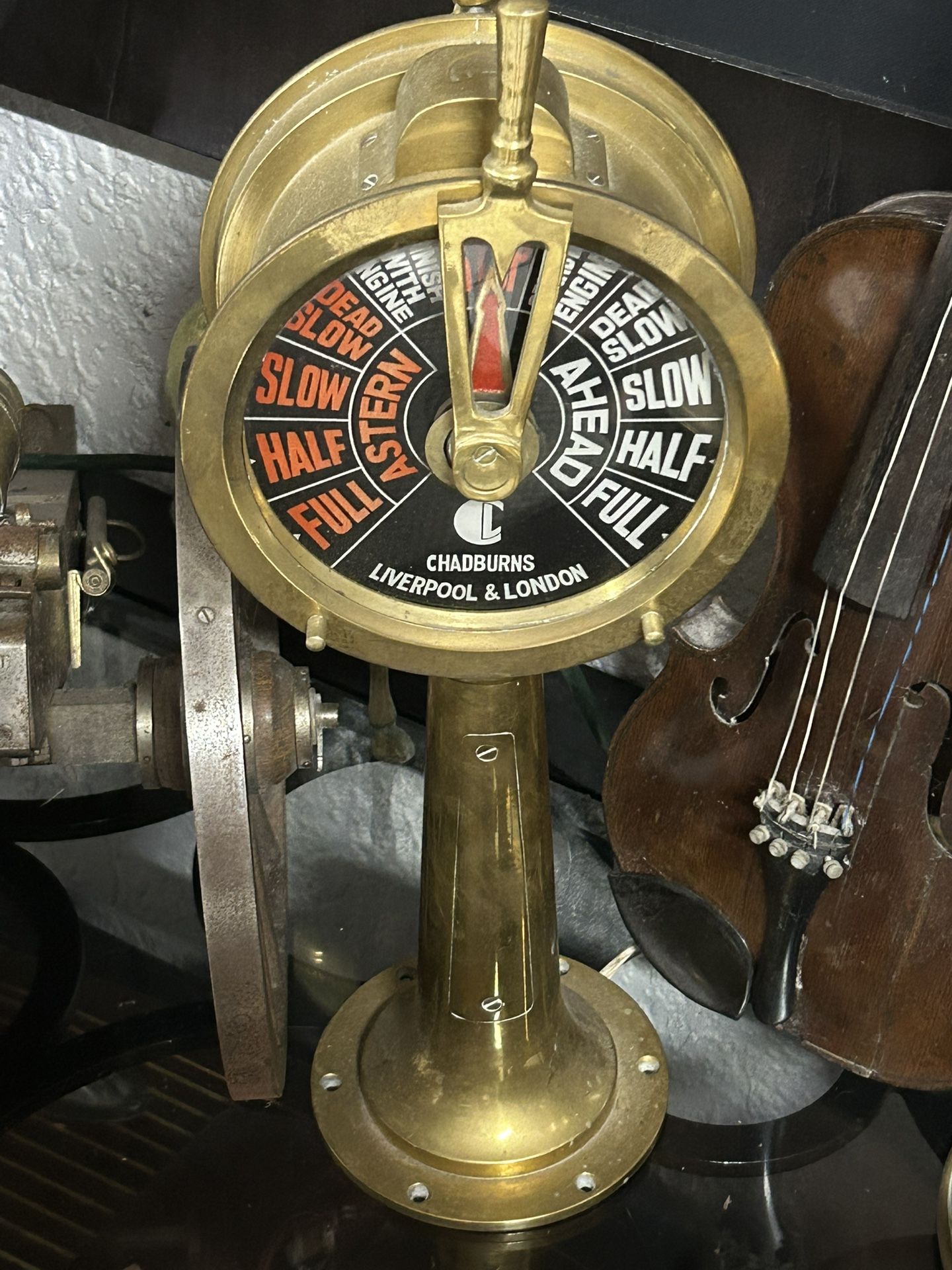 Antique Ship Control Lamp
