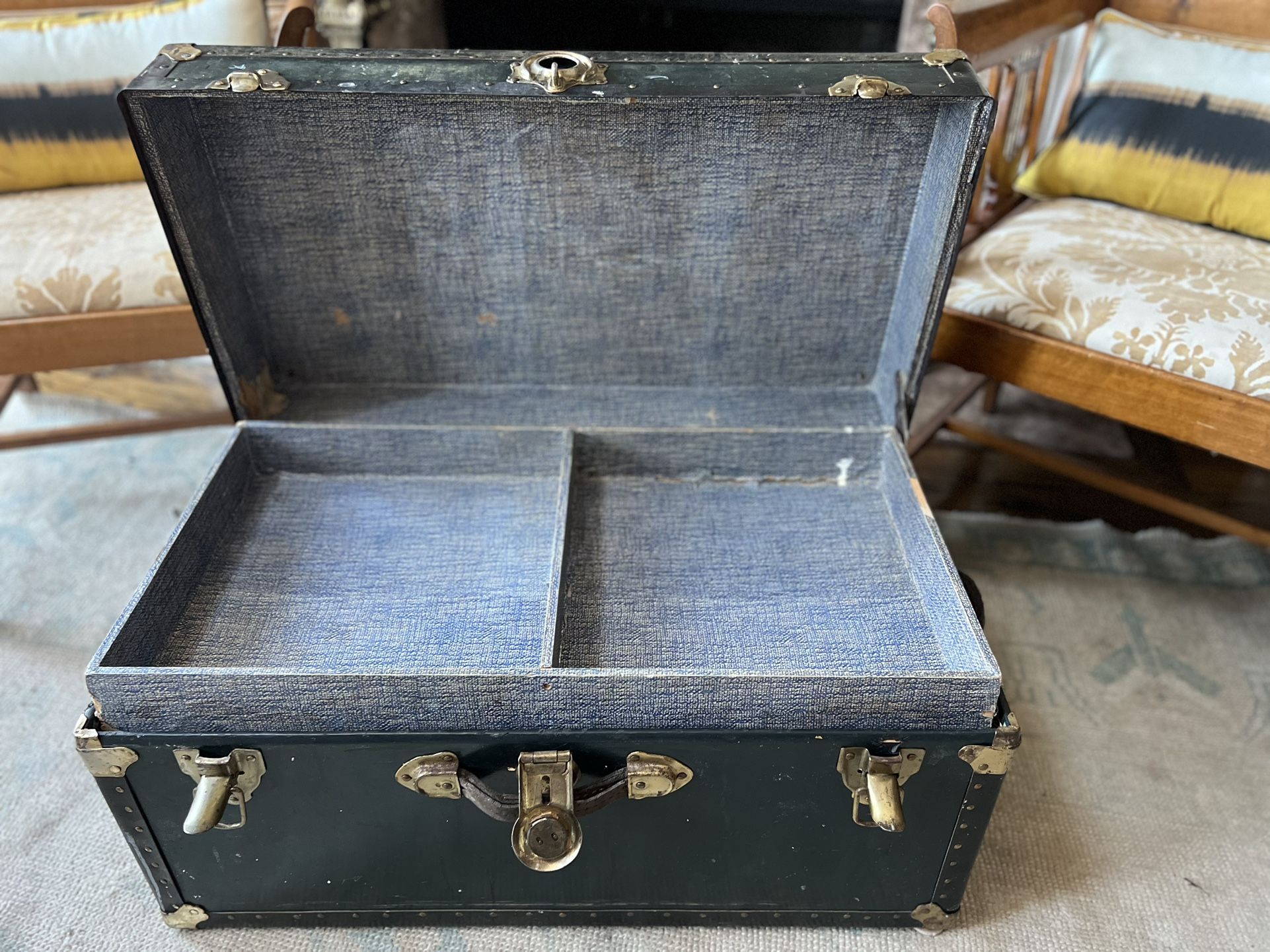 Black Vintage Trunk