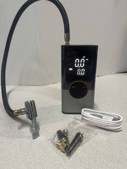 KUXISA portable tire inflator air compressor 150 PSI 25000 mAH CZK-5627   