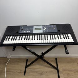 Yamaha YPT-230 Electronic Keyboard with Stand – Available if you see the post. First come first served. Pickup today available.