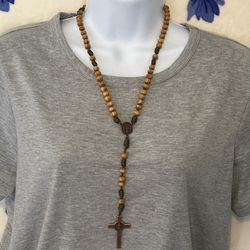Handmade Rosary Made With Paracord By Me Paracord, Beads (Bin #3)