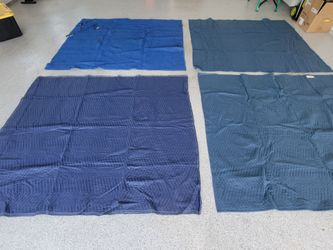 4 moving blankets $10
