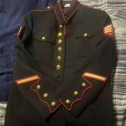 USMC service and Dress Coat