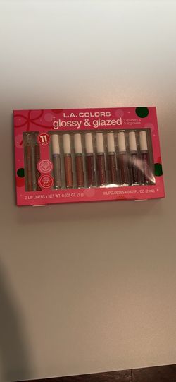 L.A colors glossy and glazed kit