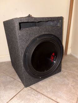 Custom built 12” Alpine Subwoofer