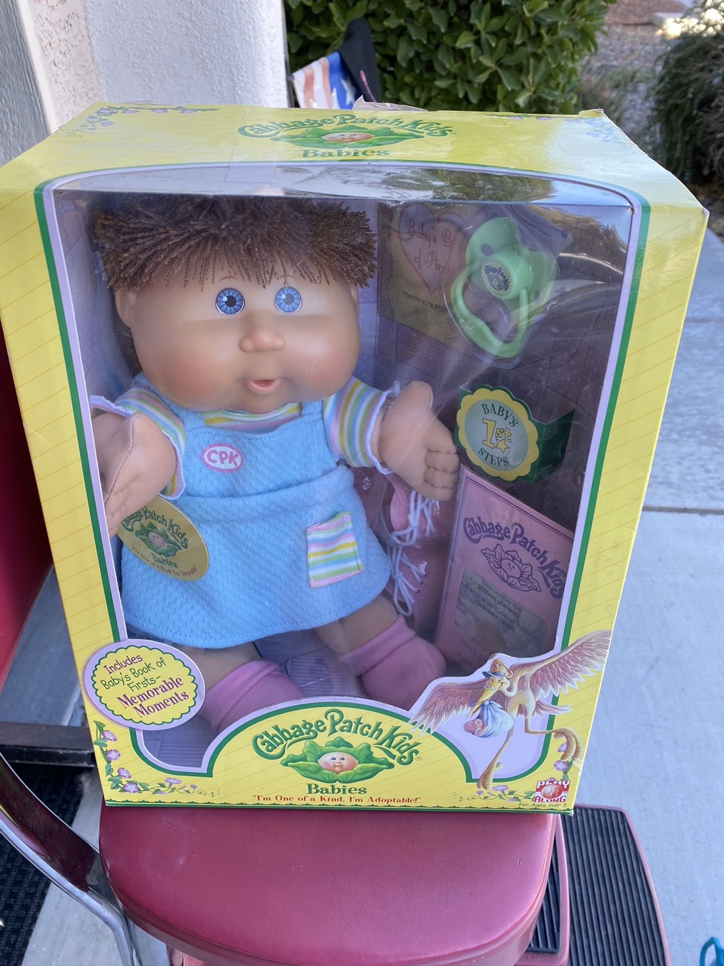 Cabbage patch doll, never used brand new in box