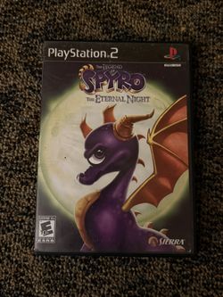 Spyro The Eternal Night PlayStation 2 Video Game