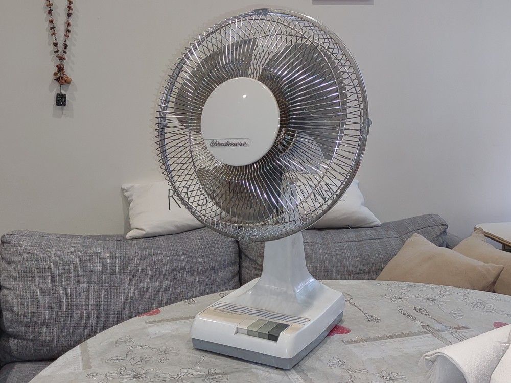 Vintage Early 90s Windmere Table fan DF-12