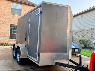 Extra Height Enclosed Trailer tandem axel