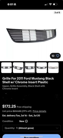 Mustang Gt Grill