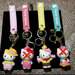 Hello Kitty Key Chain Each 7$