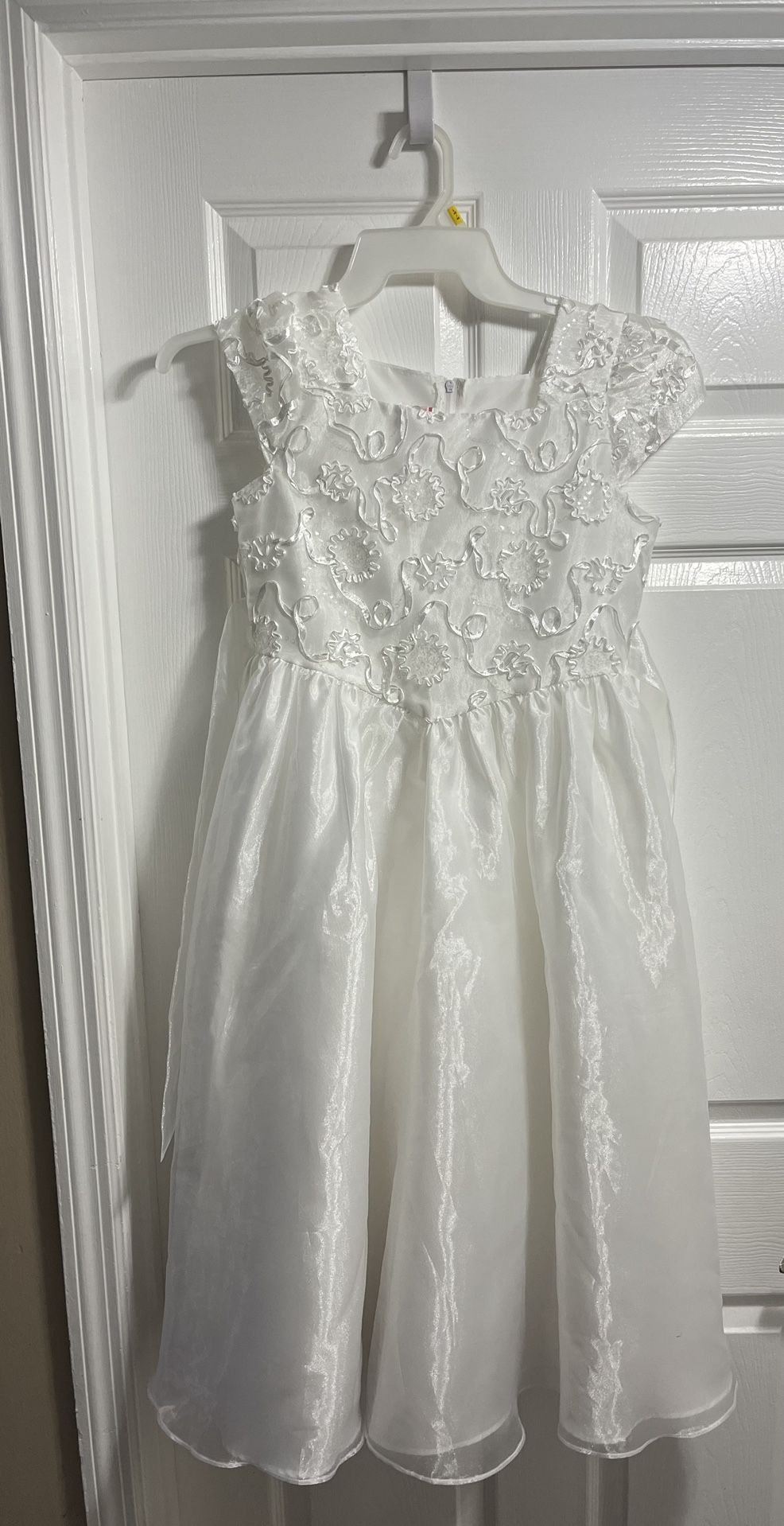 White First Communion Dress/Flower Girl