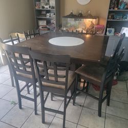 Free TABLE with 8 Chairs