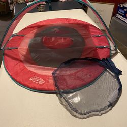 Infant Pool Float With Canopy And Storage Bag 