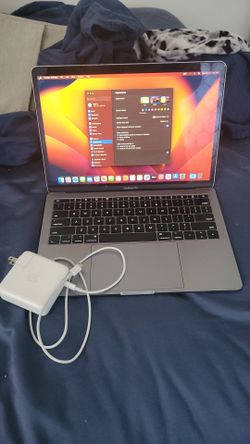 MacBook Pro 2017  space gray 8 GB ram 120 GB hard drive I5 with charger 320$ delivery available has minor scratches and dents but doesn't effect lapto