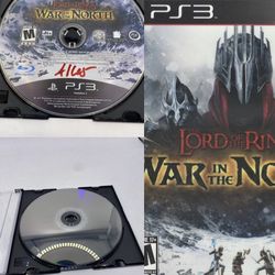Lord Of The Rings: War In The North PlayStation 3 PS3 Warner Bros - DISC ONLY