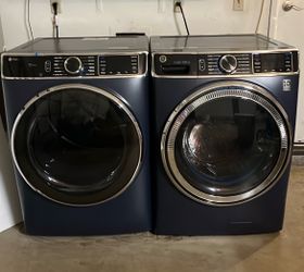 GE Profile Front-Load Washer and Dryer Set