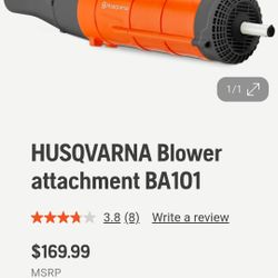Husqvarna Weed Blower Attachment For LK 122