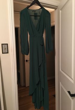 Fashion nova green dress
