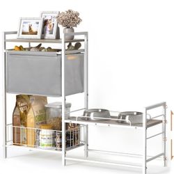 Elevated Feeding Station With Storage