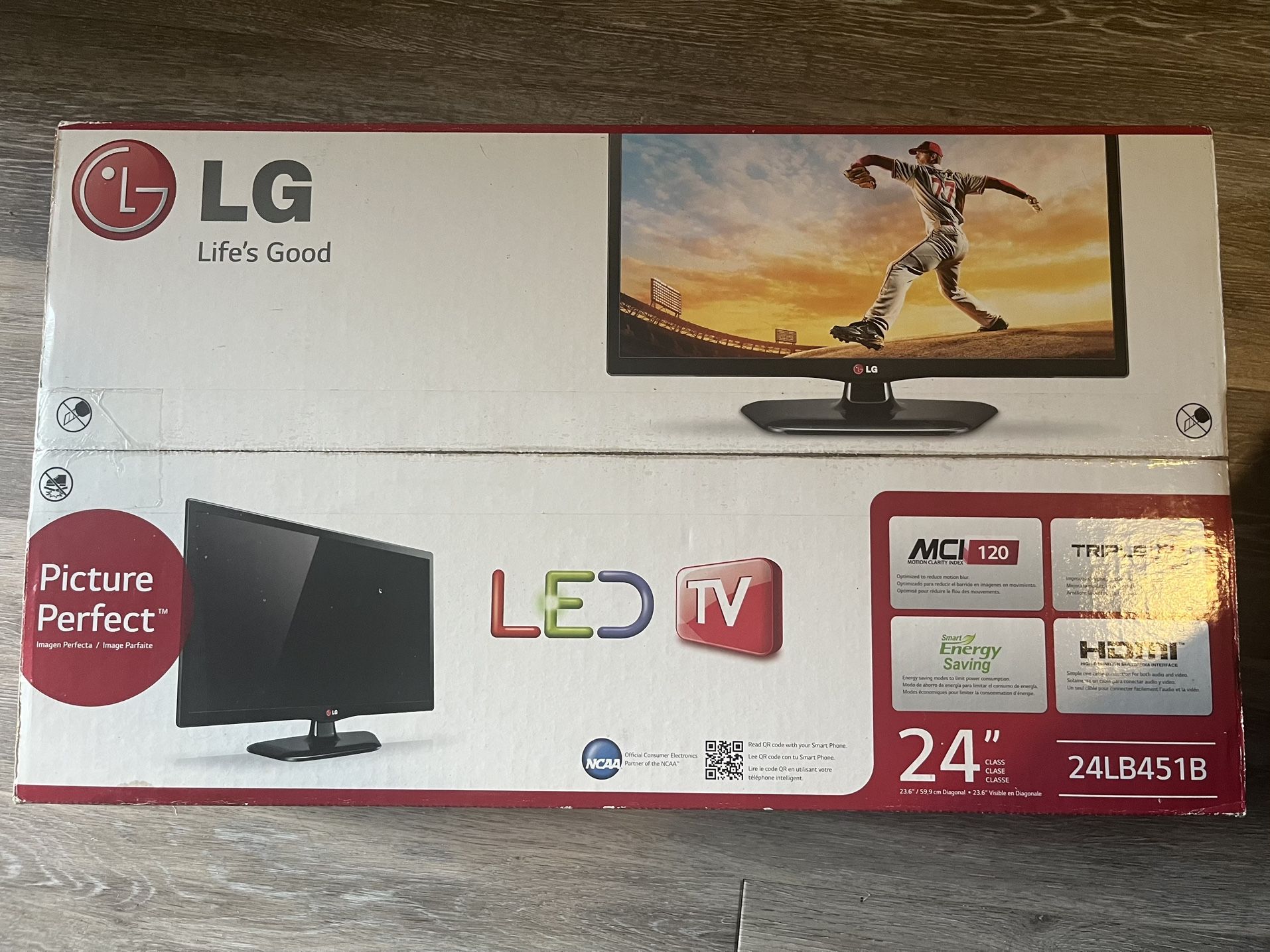 LG 24" TV Model: lg 24lb451b