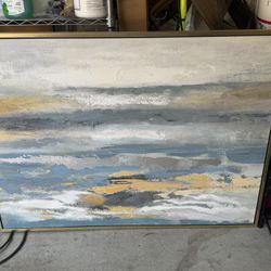 Painting / art With Gold Frame. 