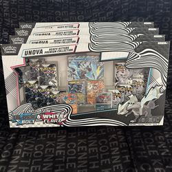 Unova Heavy Hitters Premium Collection - Scarlet & Violet Black Bolt White Flare