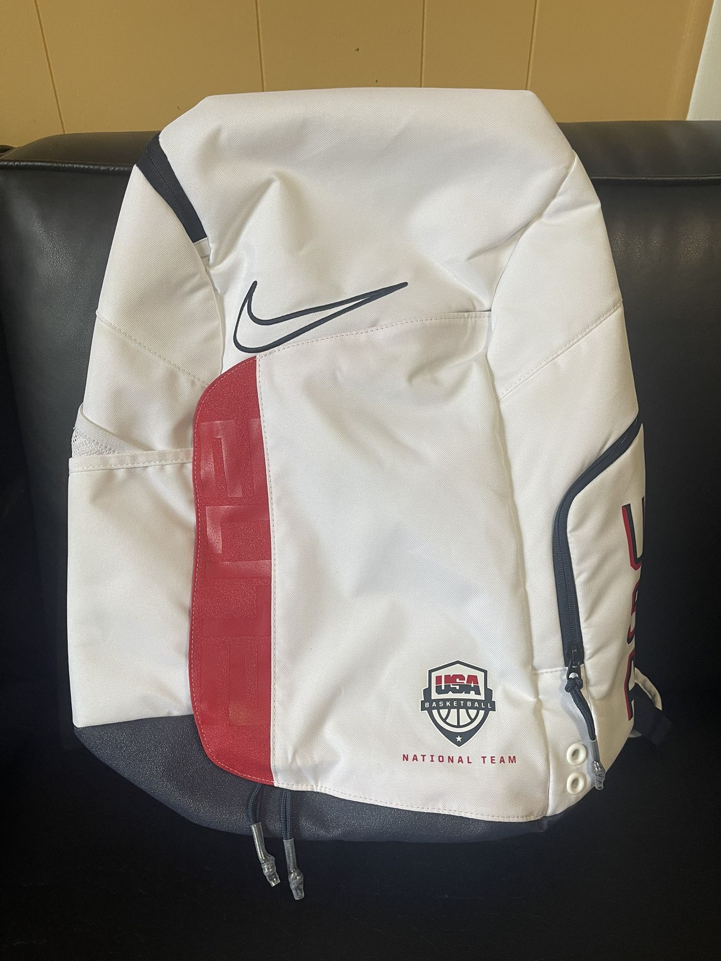 Nike Hoops Elite Team USA Basketball Backpack White
