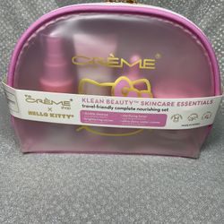 Hello Kitty Crème Shop Travel Skincare Kit 