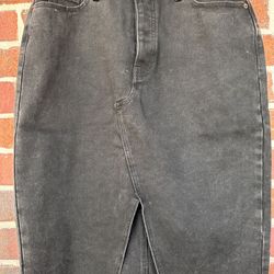 High Rise Black skirt