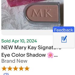 Mary Kay Signature Eye Color Shadow .09 Oz Currant