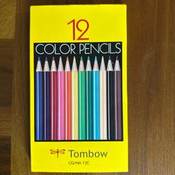 Tombow CB-NQ12C Colored Pencils 2 Boxes(Set 12 Colors for Each of Box)