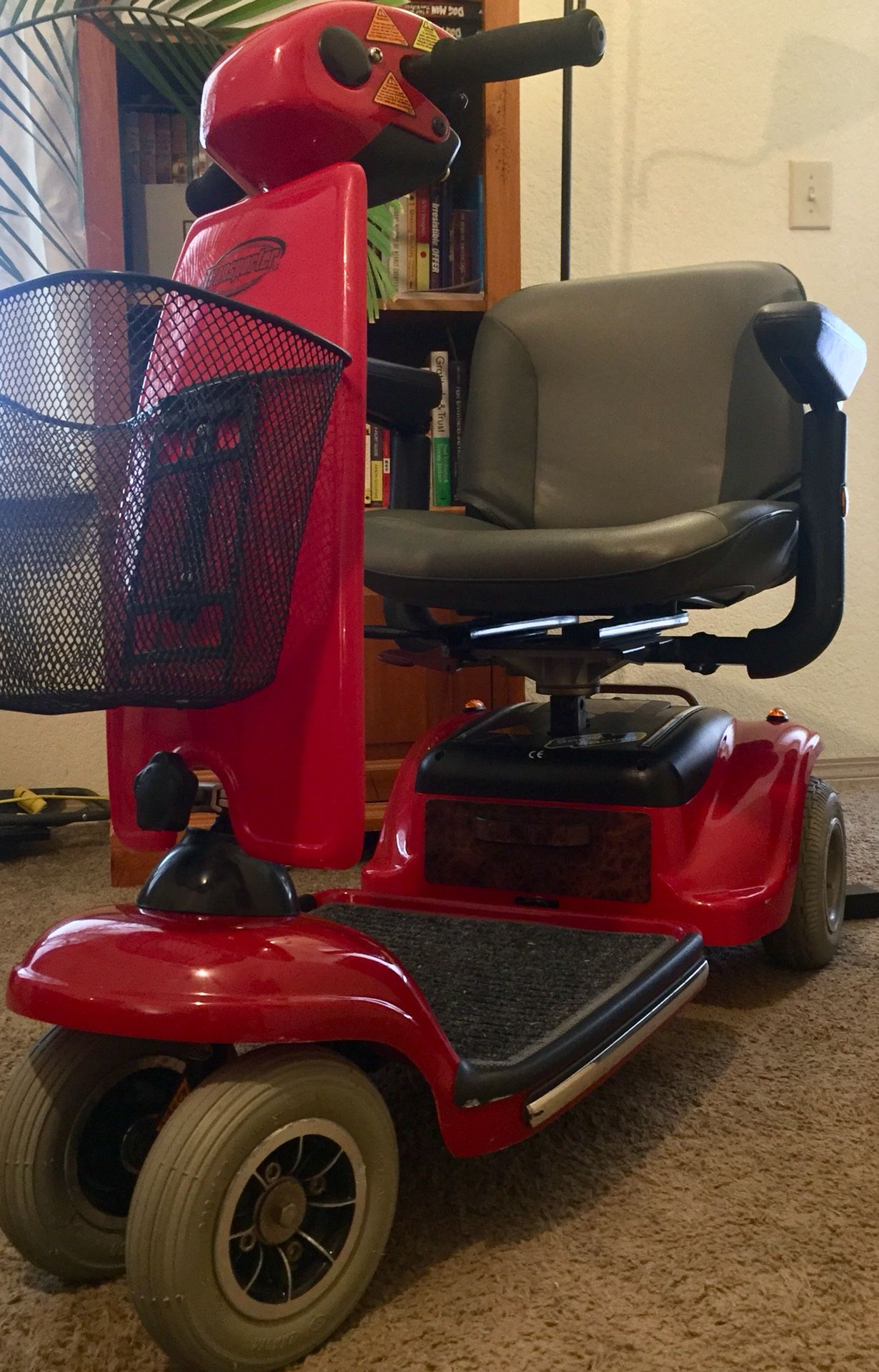 Hoveround Transporter LX Mobility Scooter & Harmar Hoverlift 500, Trunk