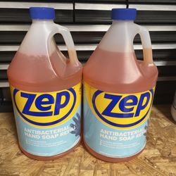 Zep antibacterial liquid hand soap, gallon size