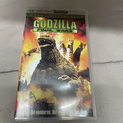 Godzilla Final Wars Sony PSP UMD