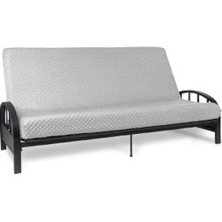Black Metal Futon Couch/Bed