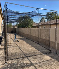 Baseball batting cage heavy duty (read description)