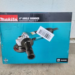 Makita
6 Amp Corded 4 in. Angle Grinder w/ Wheel, Guard Side Handle Hard Case
