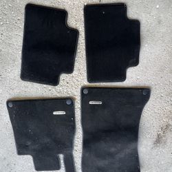 Mercedes-Benz C-Class AMG Floor Mats Black Velour Original W206 S206 Year 2021