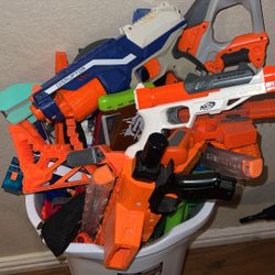 Nerf Guns Small Big My Son Outgrown Them He Wants To Sell His Collection Asking $200