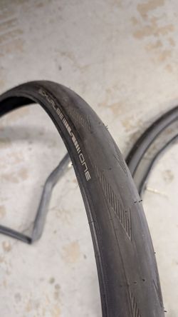 2 Schwalbe One 700x32C Road Bike Tires + 2 Tubes
