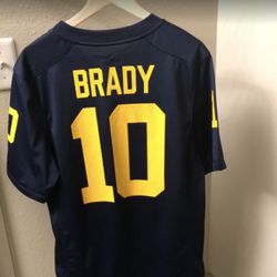 Tom Brady Michigan College Jersey Size M