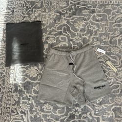 Dark Oatmeal Essentials Shorts